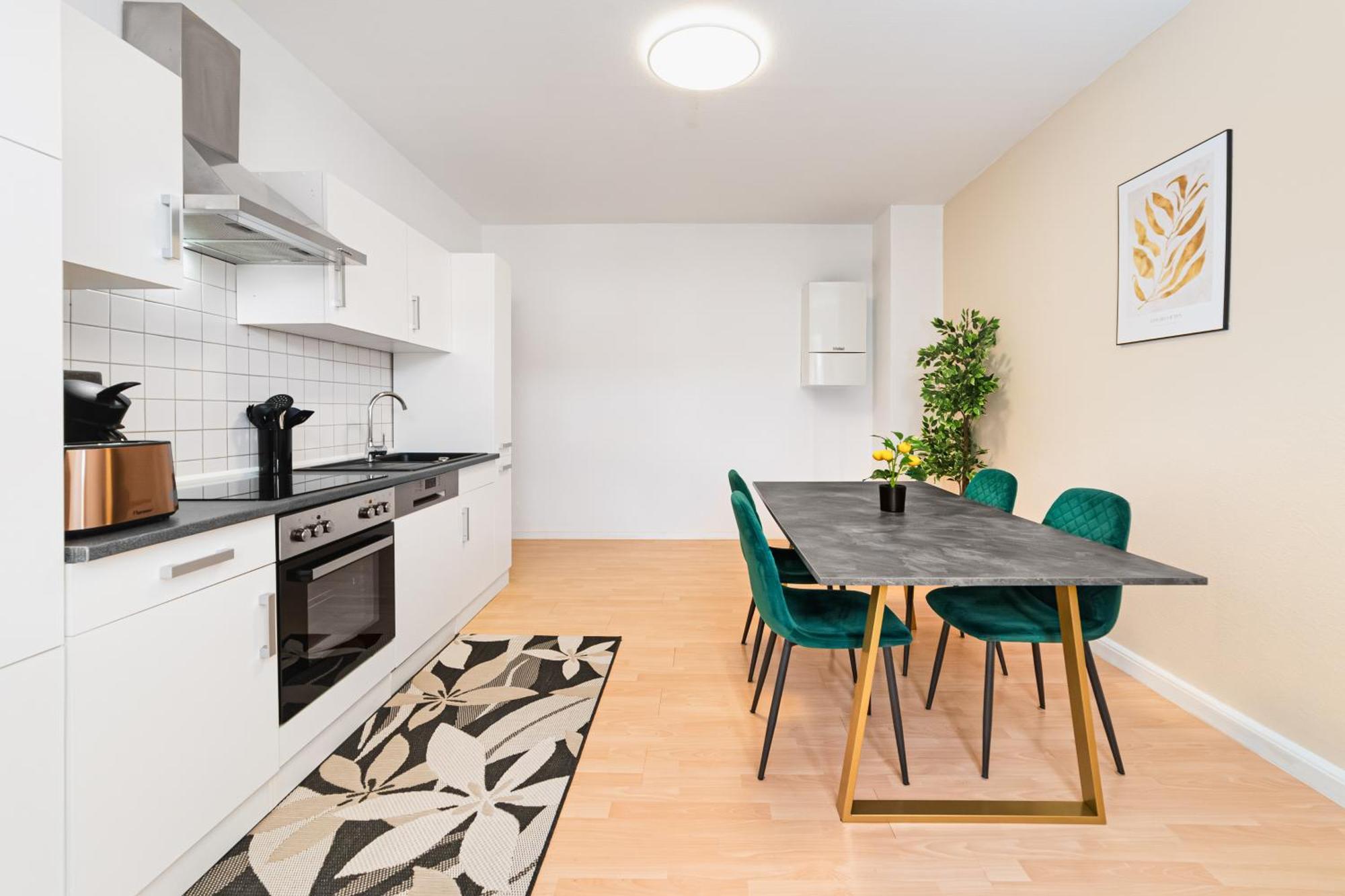 Smart Home - Essen - Perfect For 5 Guests! Central - Balcony - Netflix - Free Parking Zone Ngoại thất bức ảnh